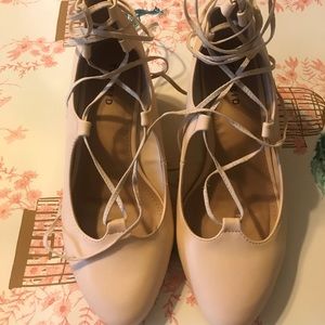 Blush wedges great for a nice night out.